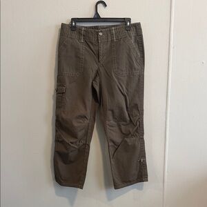 Eddie Bauer Olive Cargo Pants